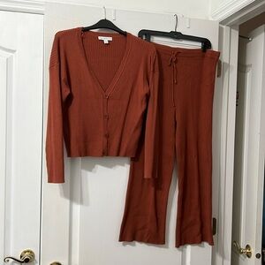 Matching Loungewear Knit Set